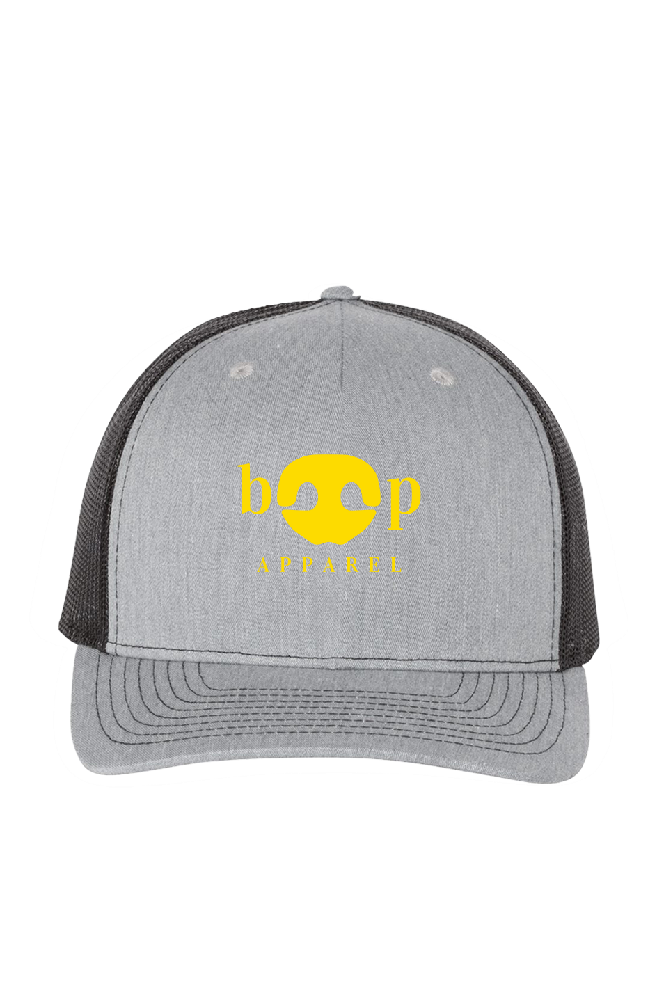 Boop Apparel Trucker Hat - Yellow Logo
