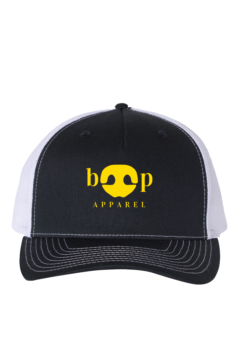 Boop Apparel Trucker Hat - Yellow Logo