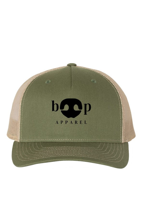 Boop Apparel Trucker Hat - Black Logo