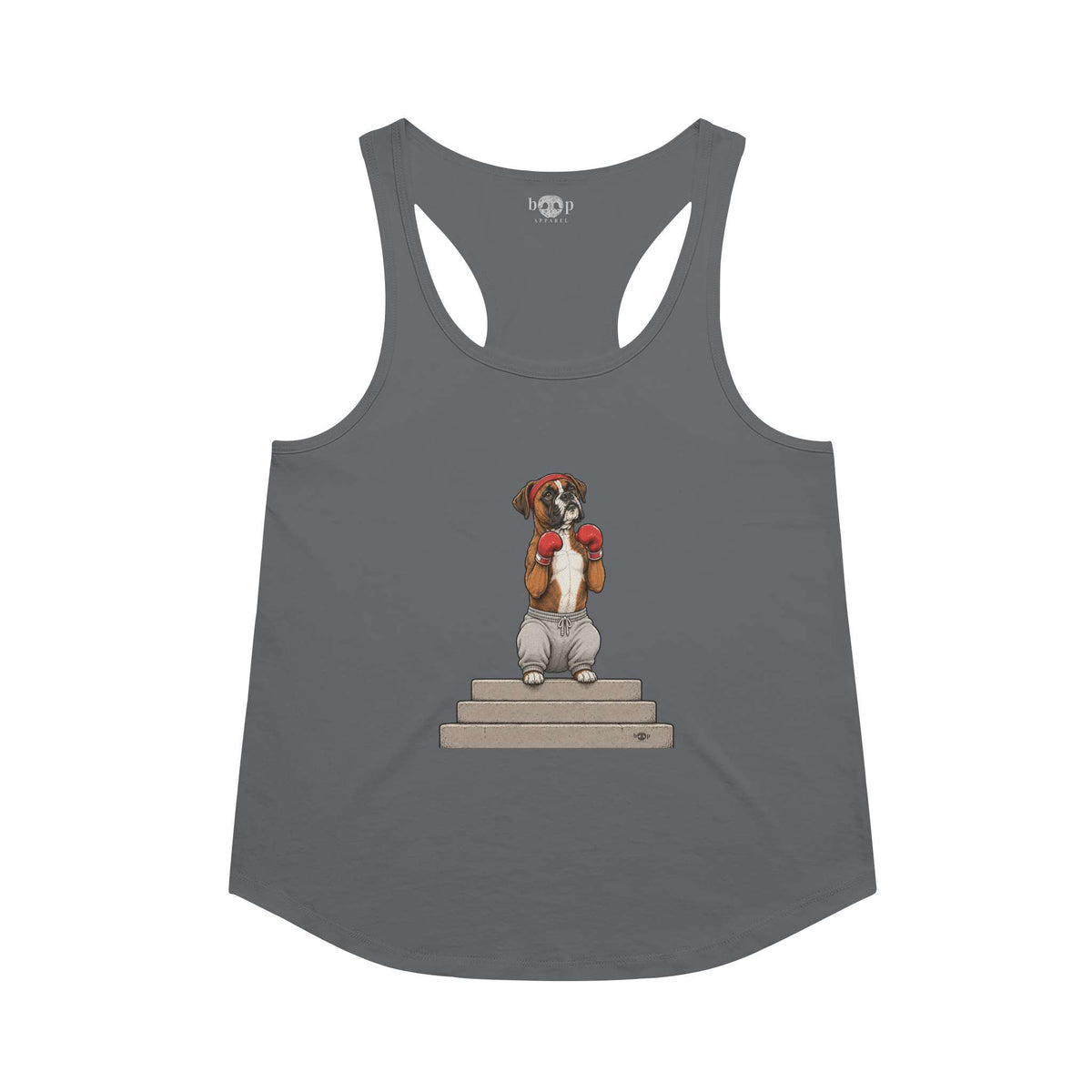 Boxer - Racerback Tank
