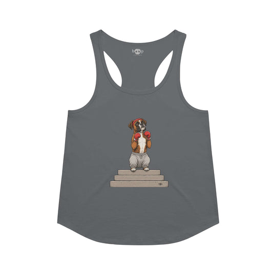 Boxer - Racerback Tank