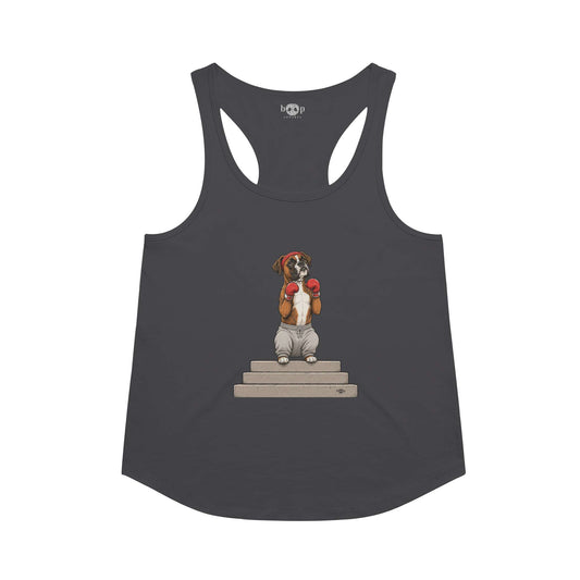 Boxer - Racerback Tank
