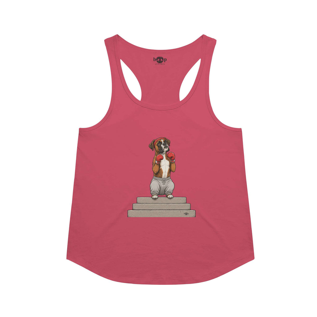 Boxer - Racerback Tank