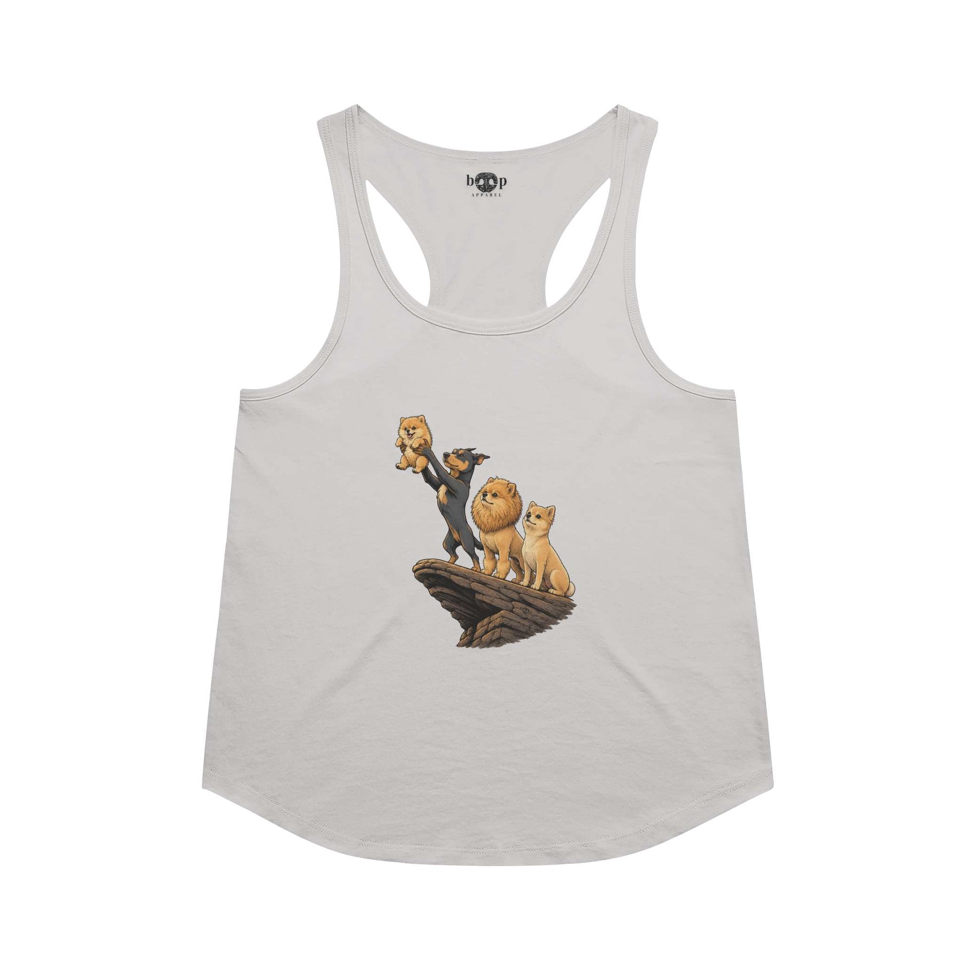The Pom King - Racerback Tank