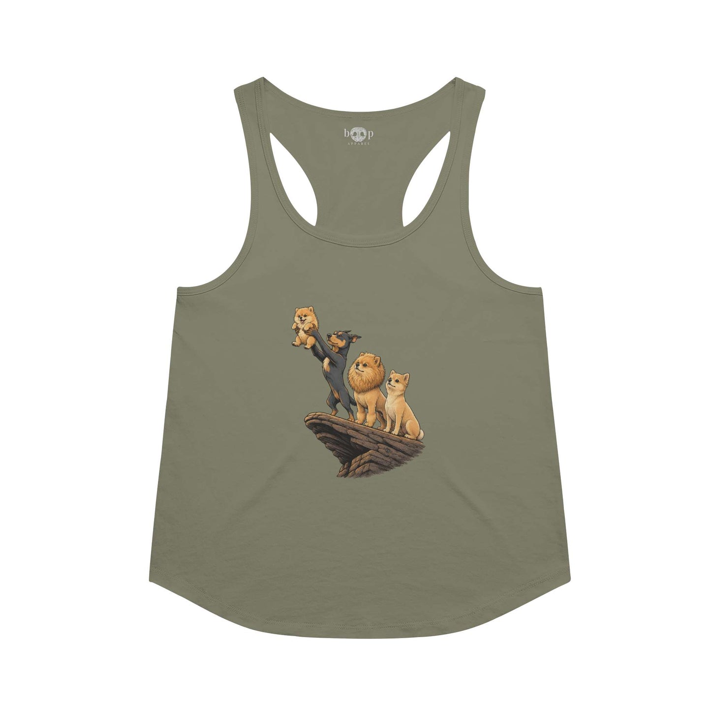 The Pom King - Racerback Tank