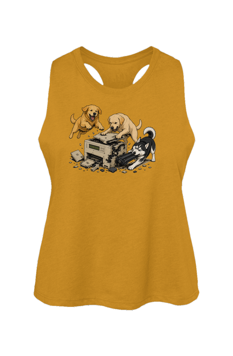 PC Load Letter - Crop Tank