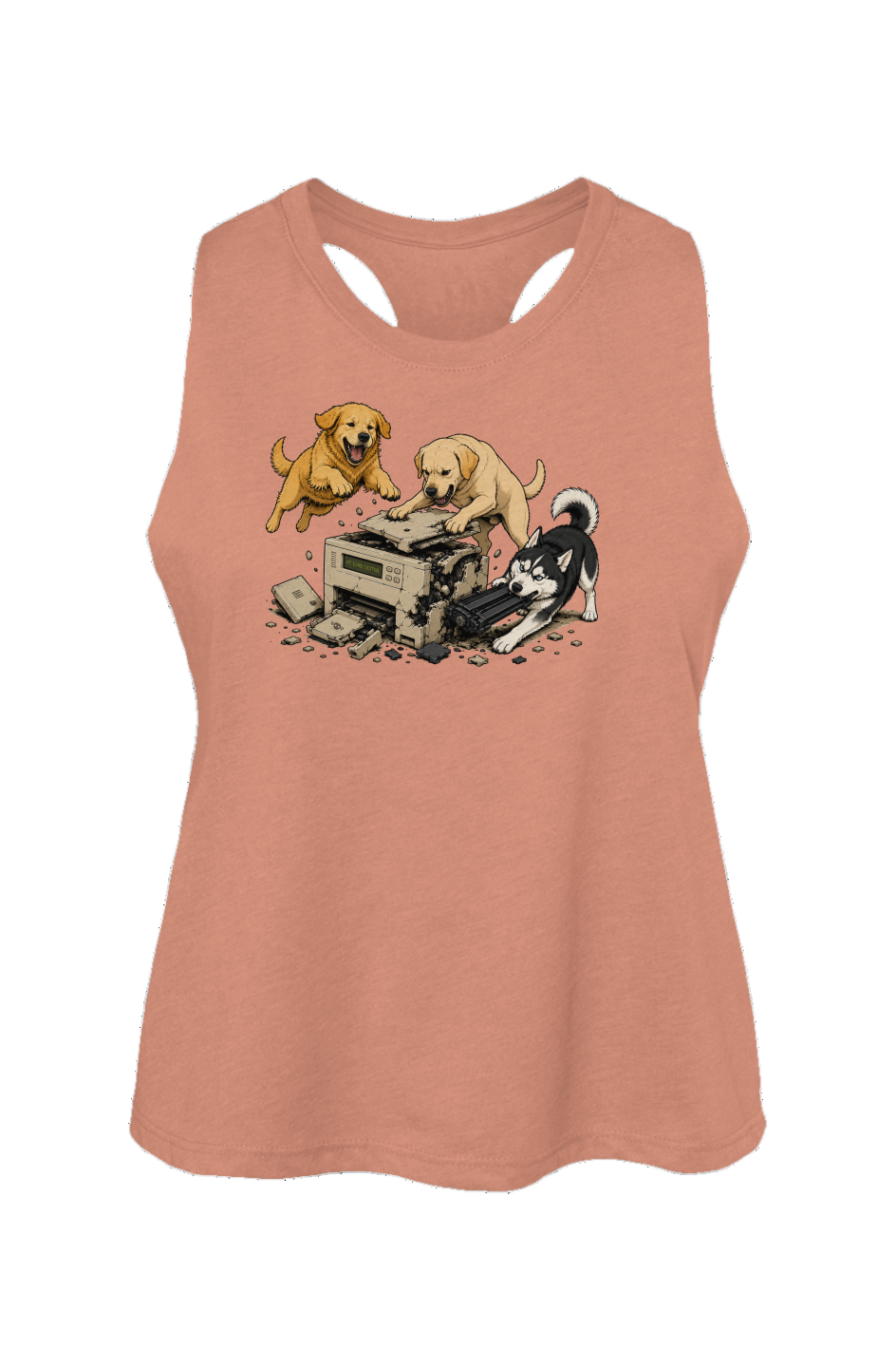 PC Load Letter - Crop Tank