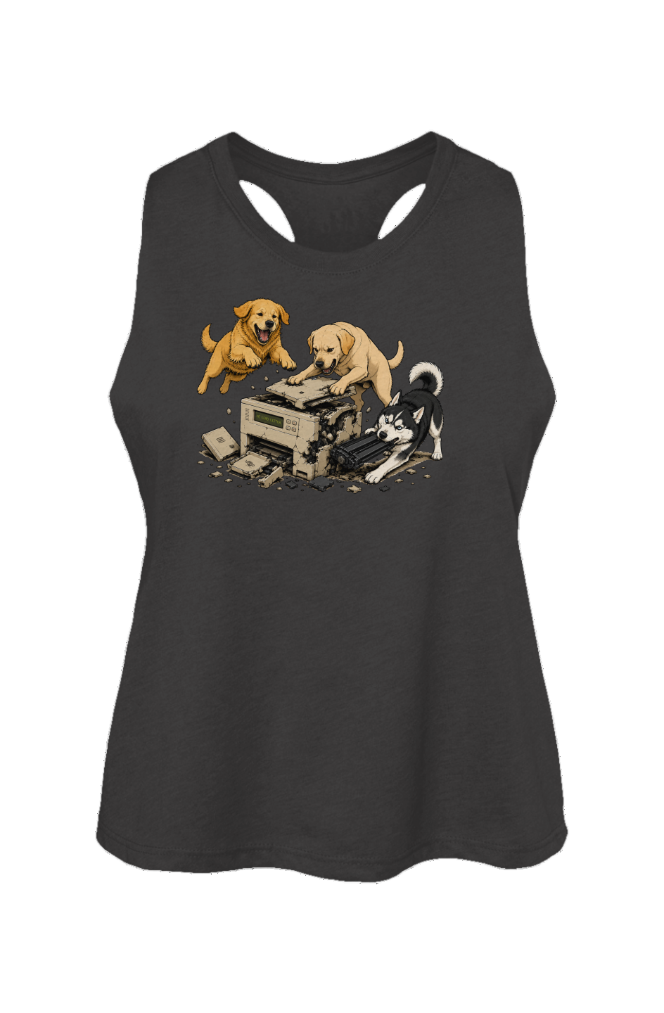 PC Load Letter - Crop Tank