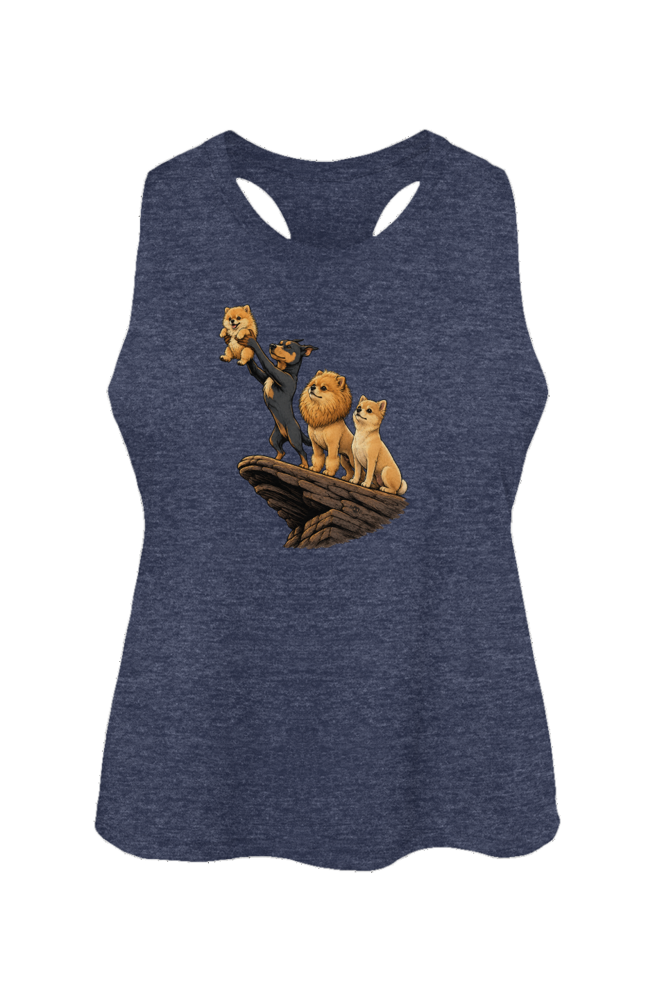 The Pom King - Crop Tank