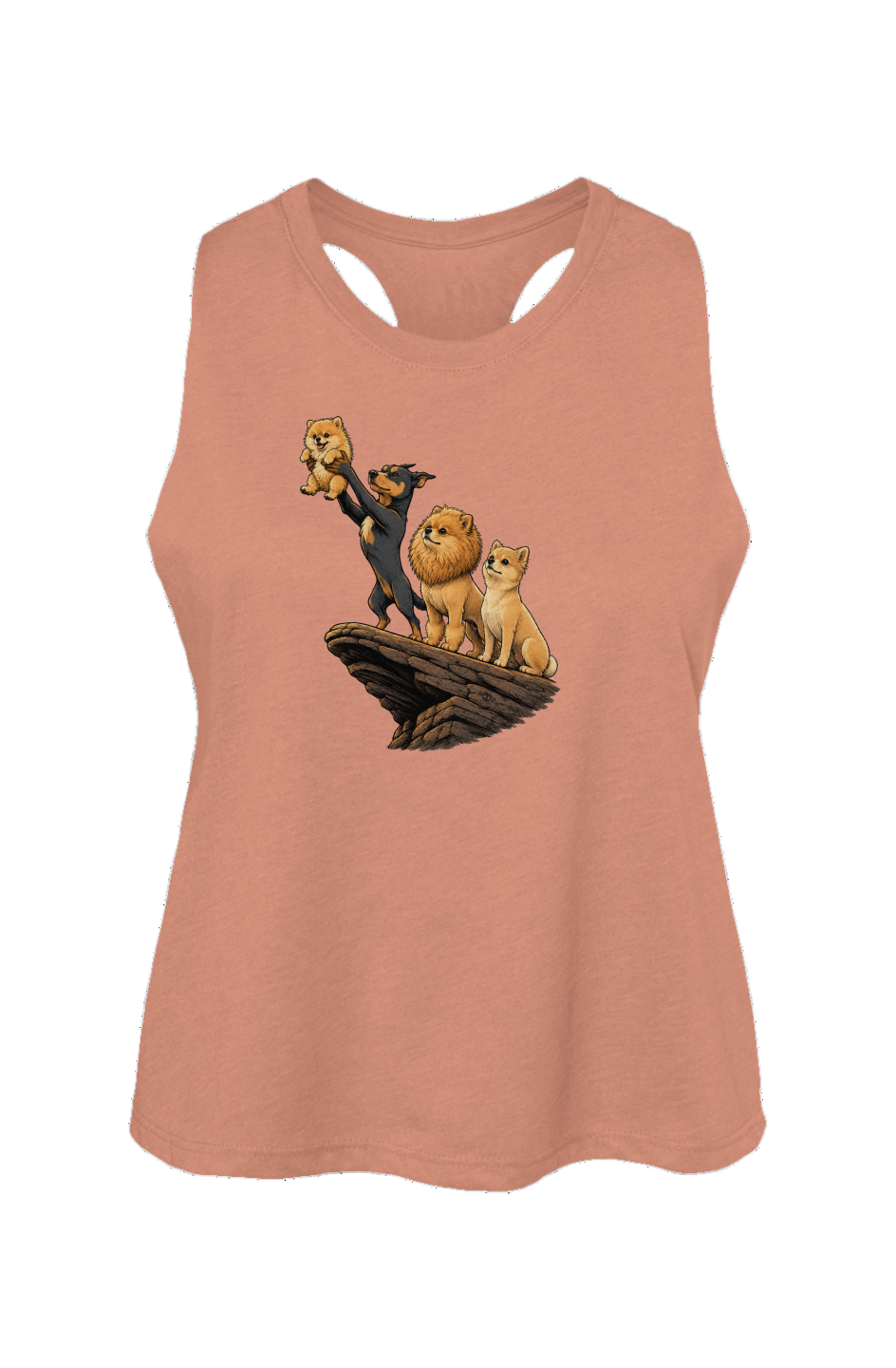 The Pom King - Crop Tank