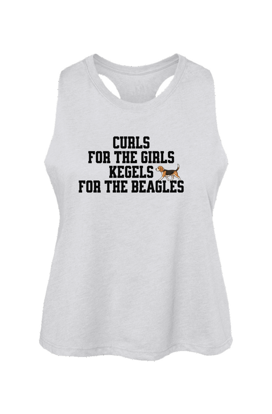 Kegels for the Beagles Crop Tank