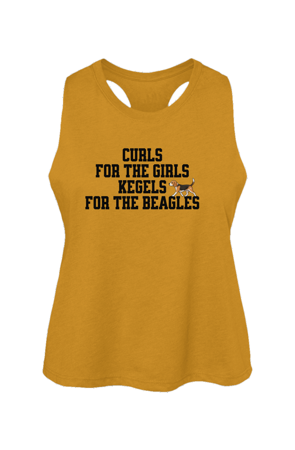 Kegels for the Beagles - Crop Tank