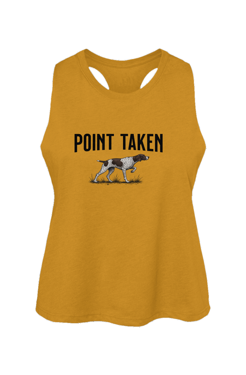 Point Taken Crop Tank