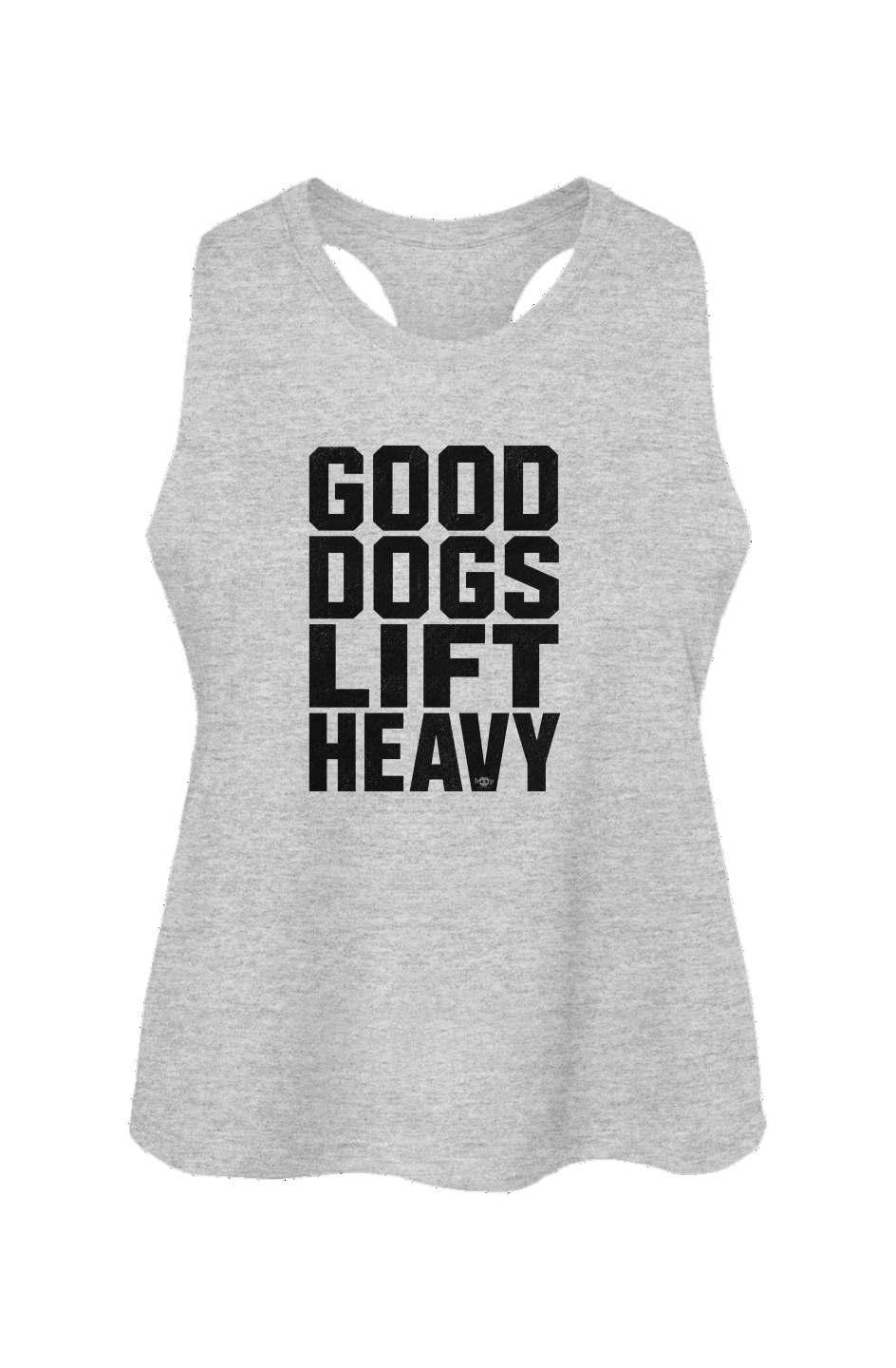 Good Dogs Lift Heavy - Crop Tank