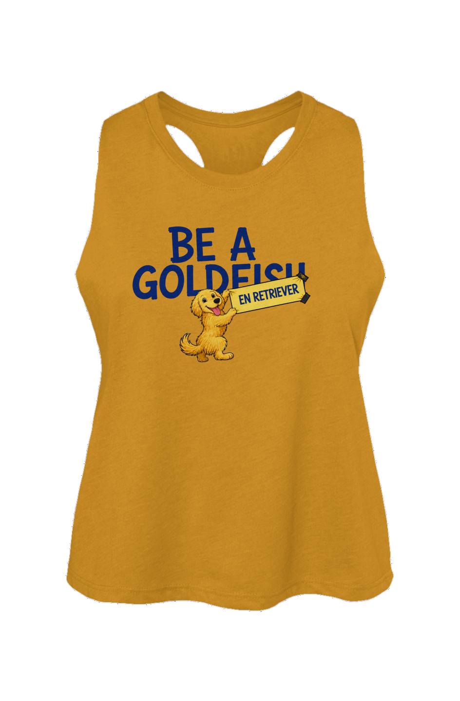 Be a Golden Crop Tank