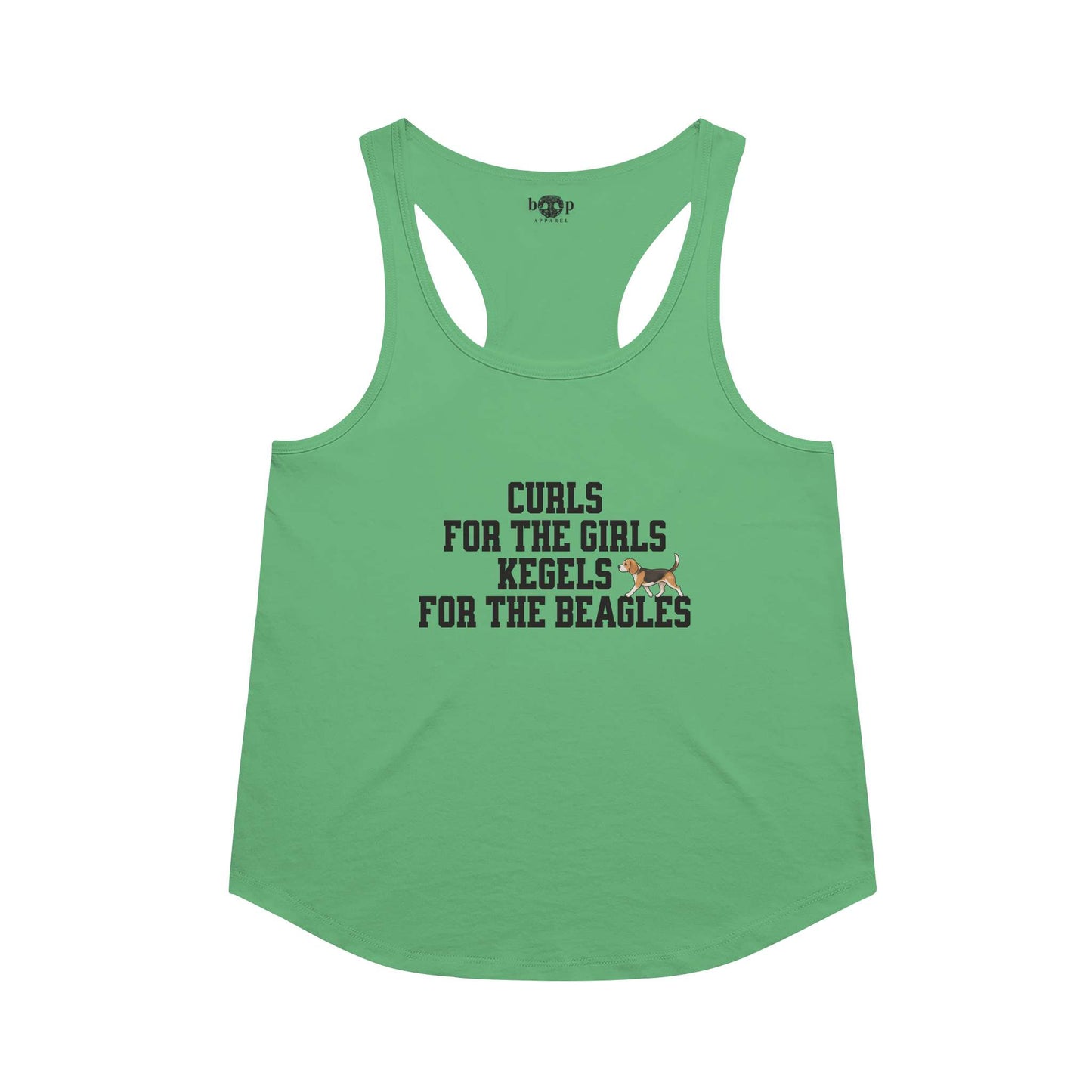 Kegels for the Beagles - Racerback Tank