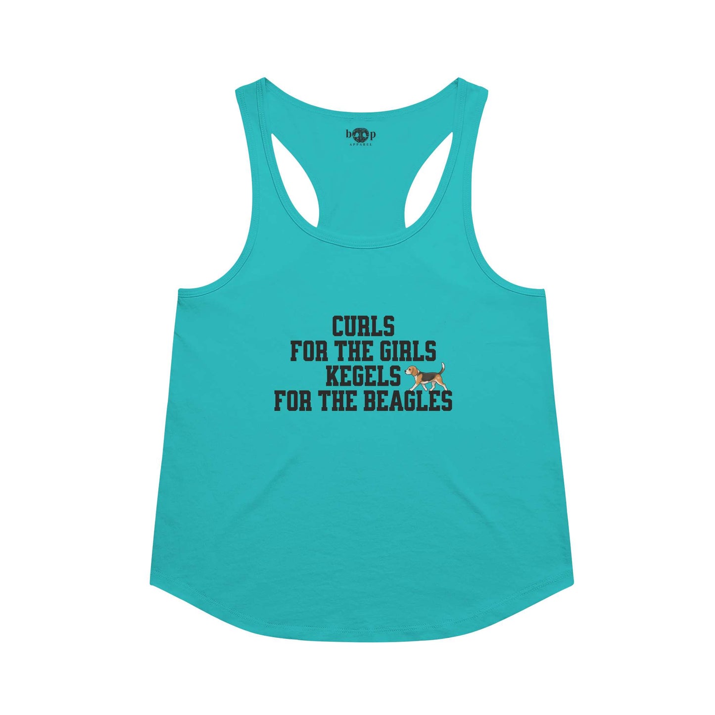 Kegels for the Beagles - Racerback Tank