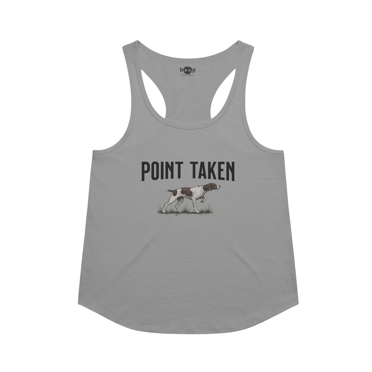 Point Taken Racerback Tank