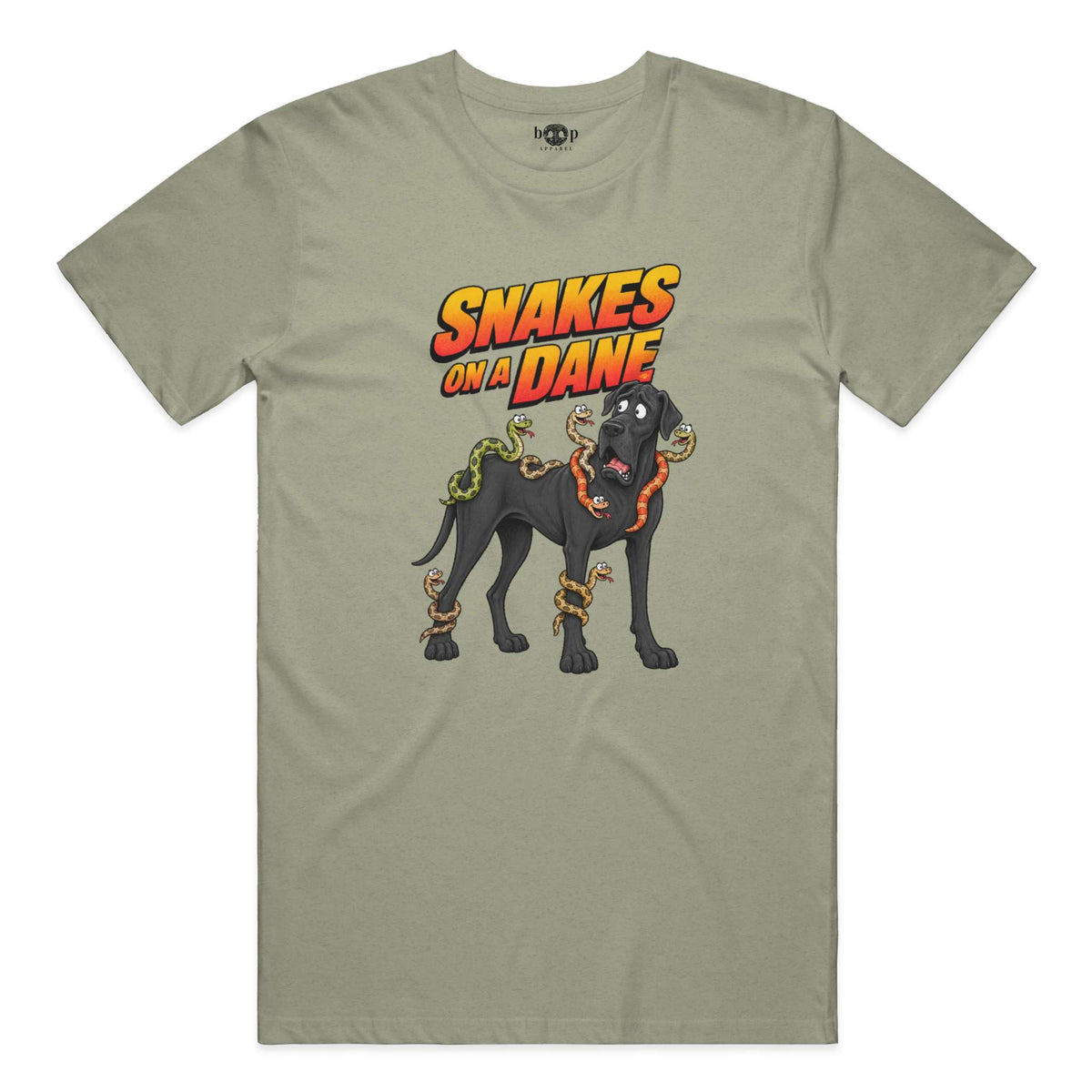 Snakes on a Dane Everyday T