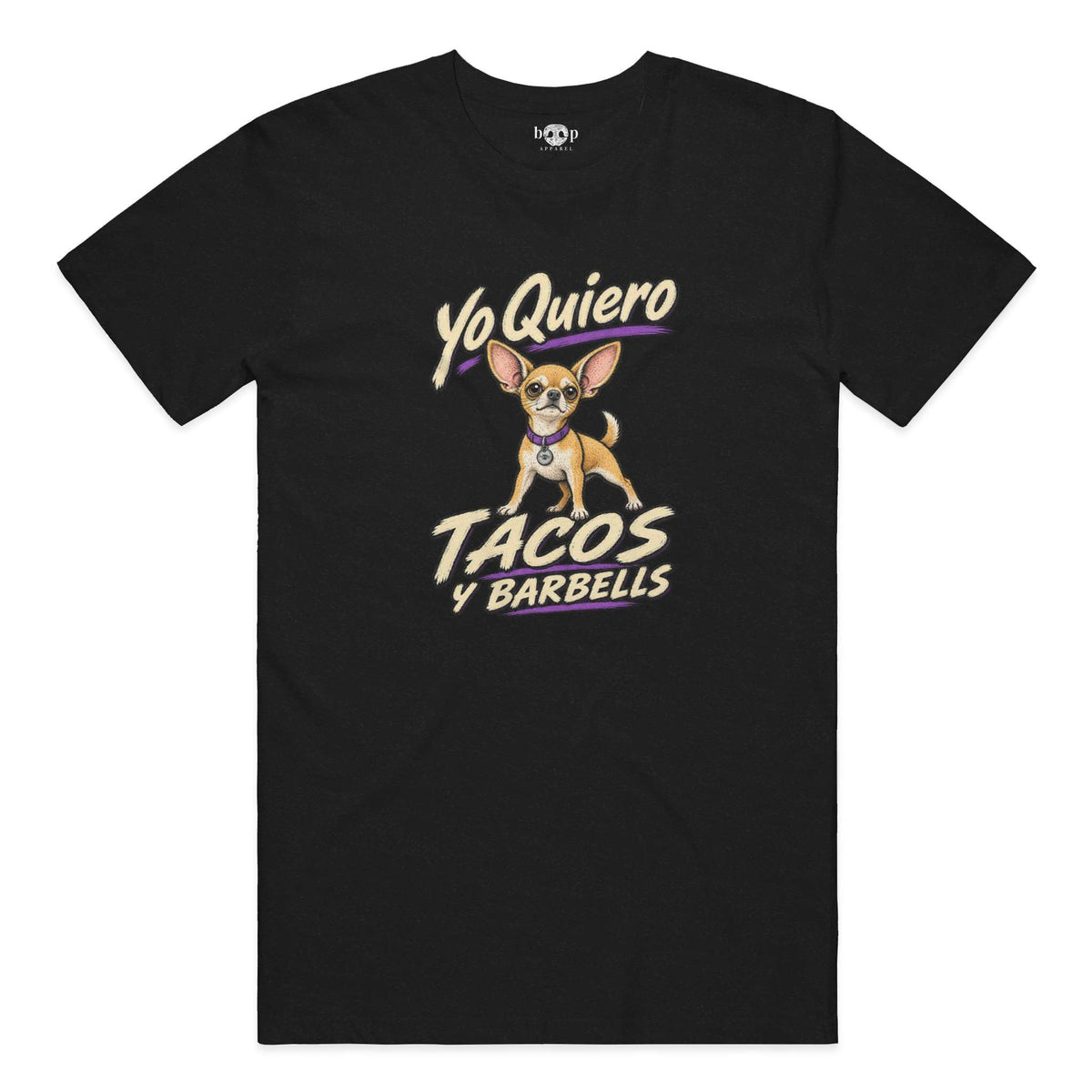 Yo Quiero Tacos y Barbells Performance T