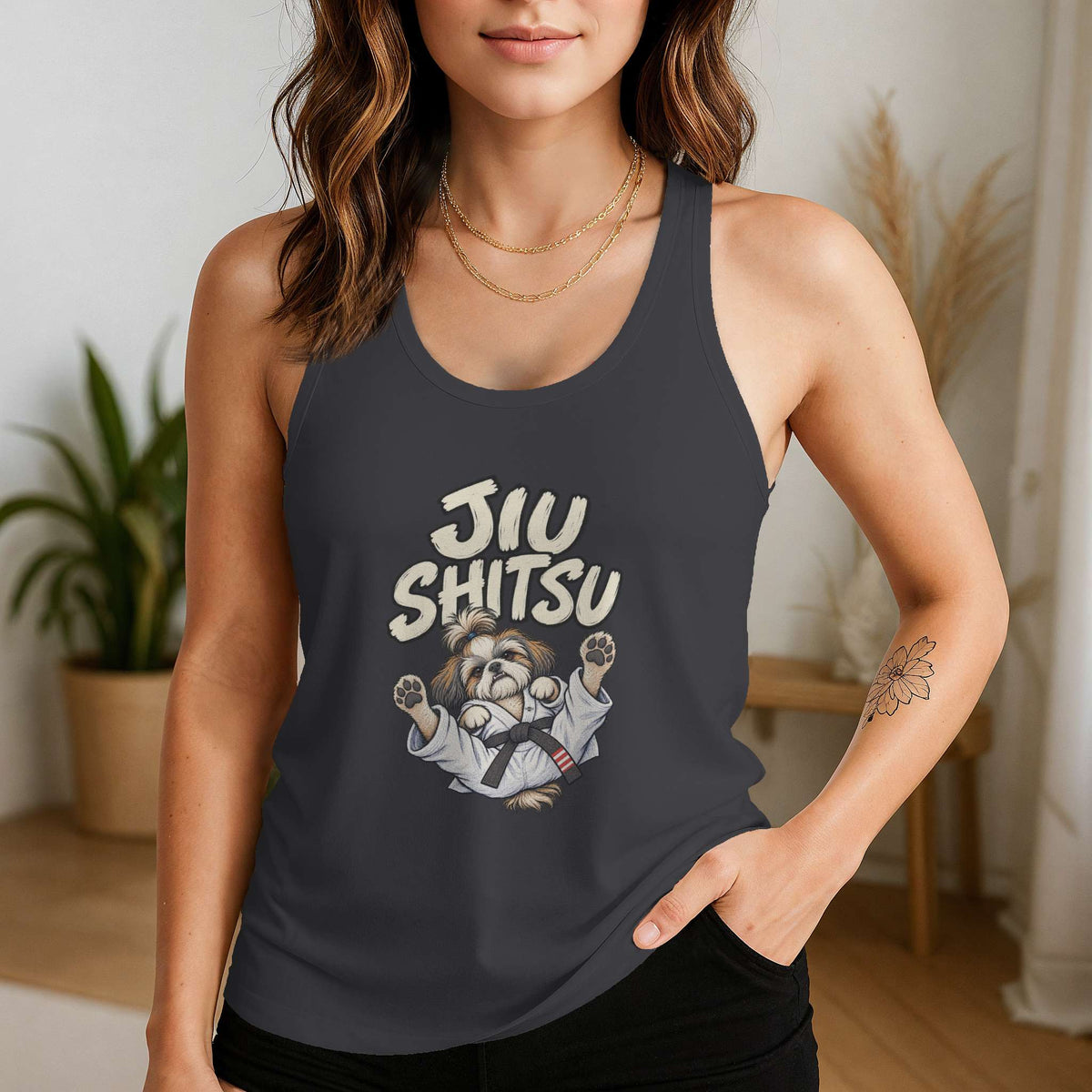 Jiu Shitsu Racerback Tank