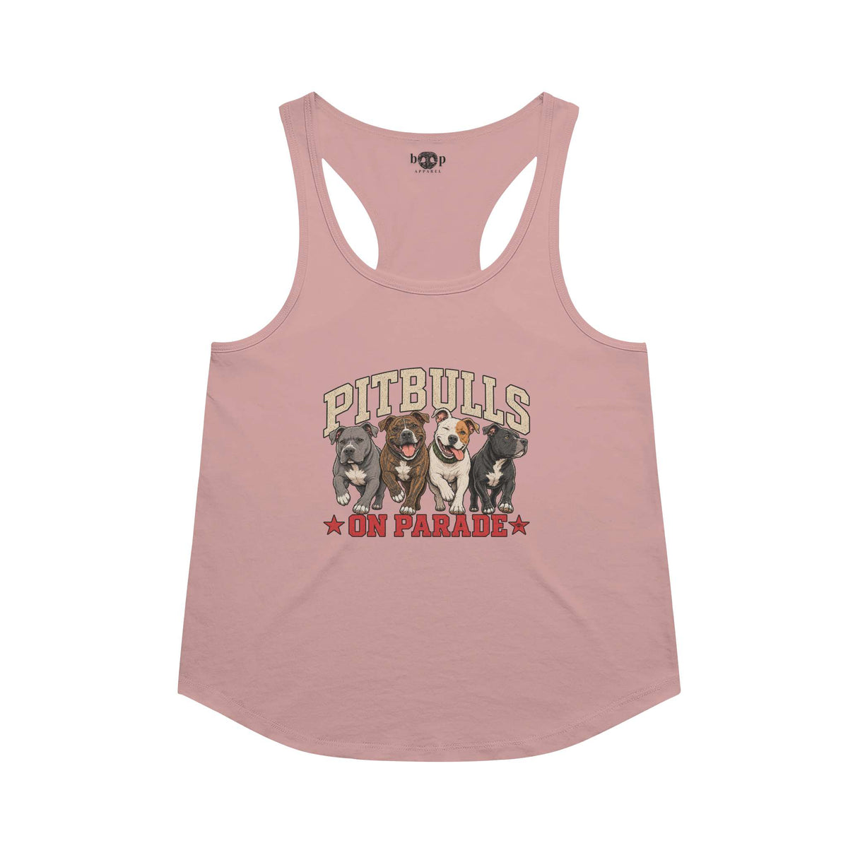 Pitbulls on Parade Racerback Tank