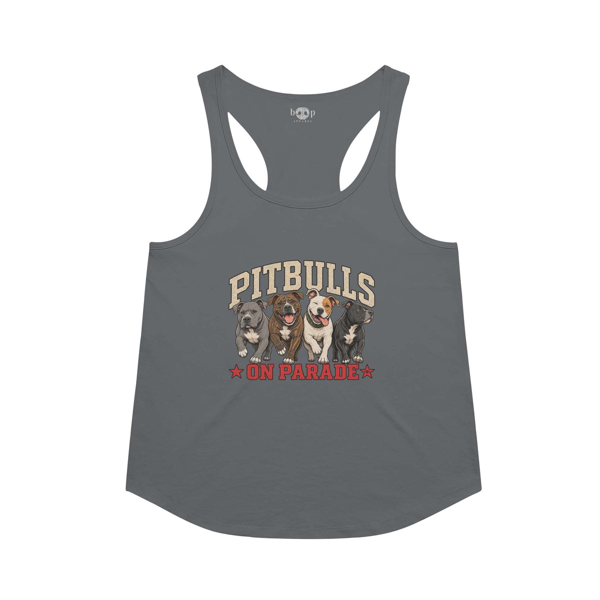 Pitbulls on Parade - Racerback Tank