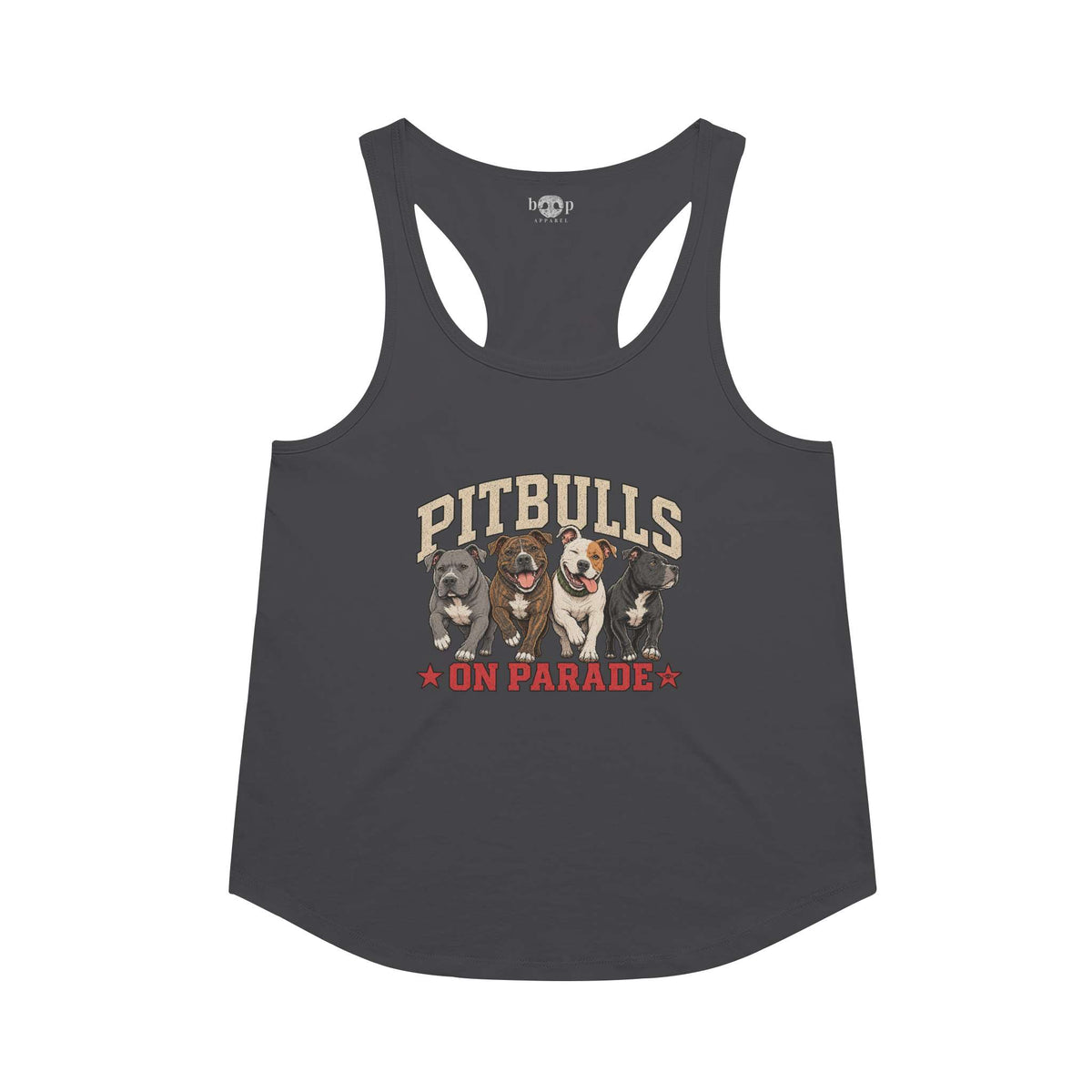 Pitbulls on Parade - Racerback Tank