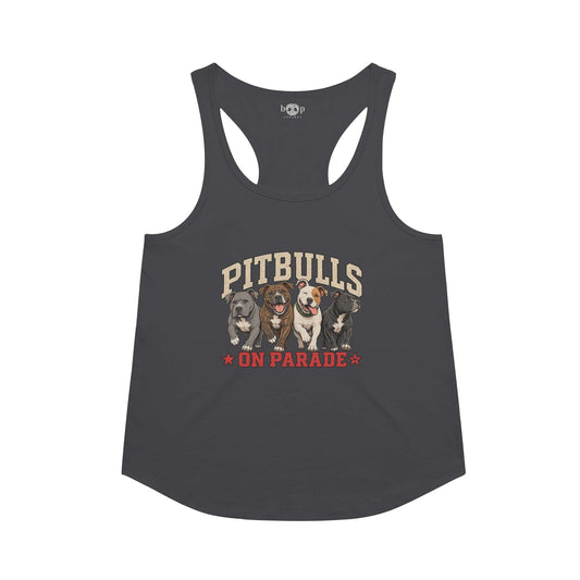 Pitbulls on Parade - Racerback Tank
