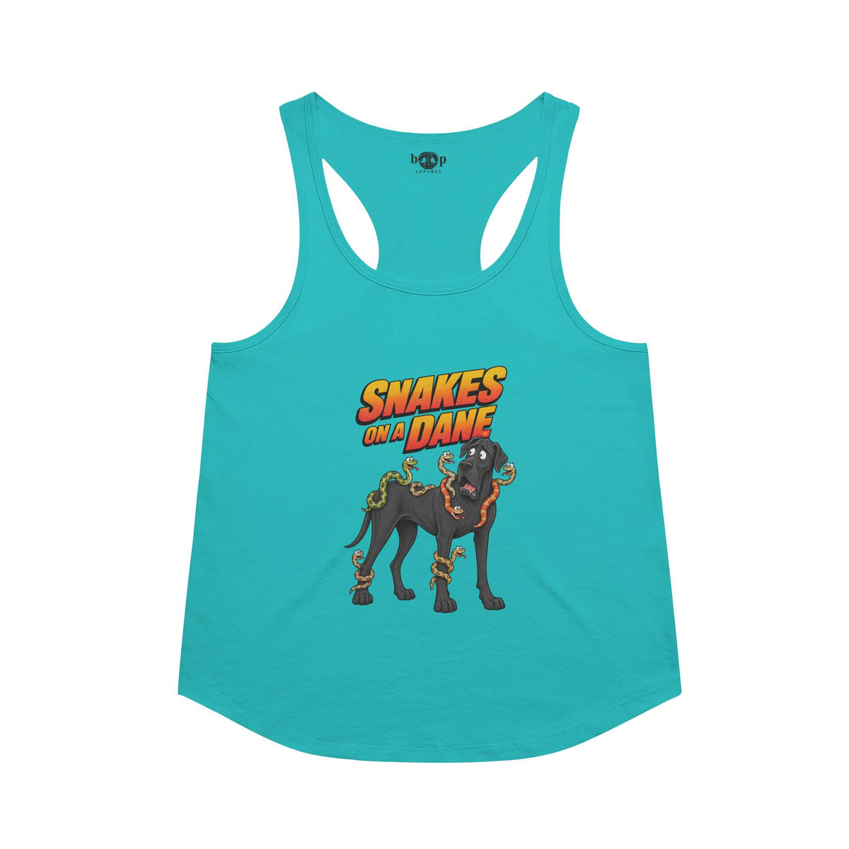 Snakes on a Dane - Racerback Tank