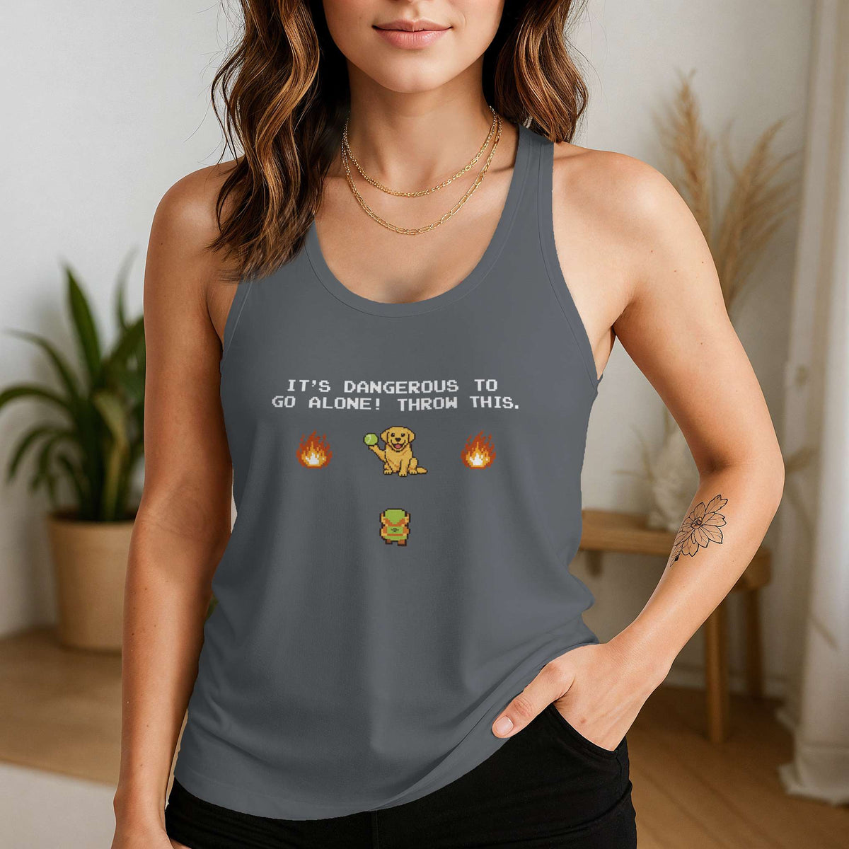 The Legend of Fetch Racerback Tank