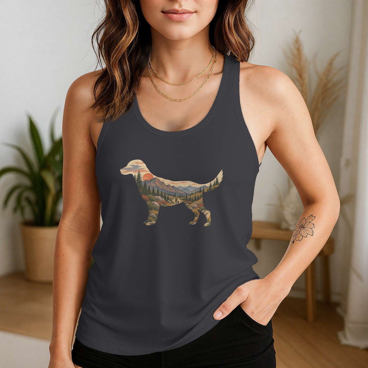 Wander Together Racerback Tank