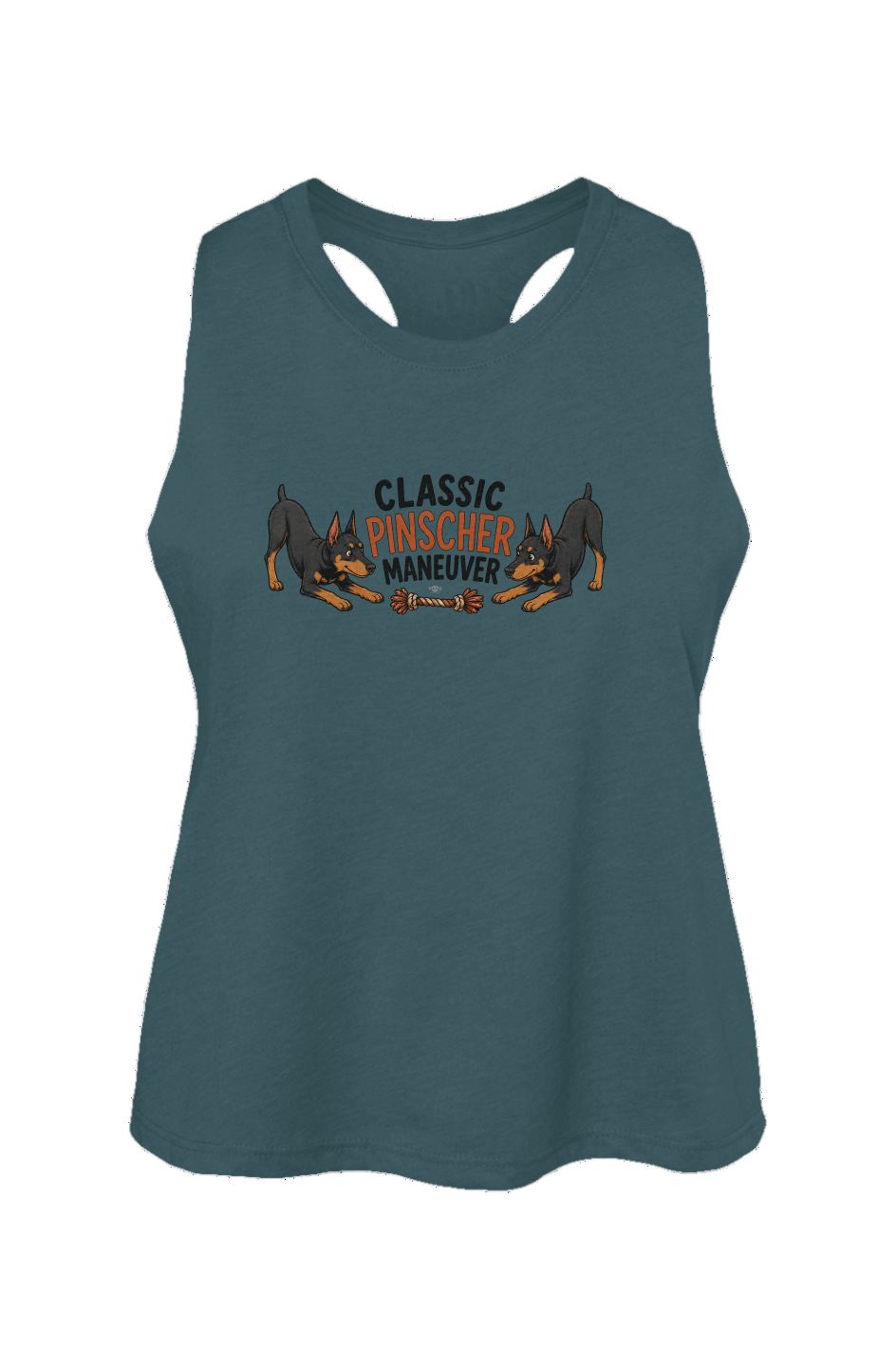 Classic Pinscher Maneuver Crop Tank