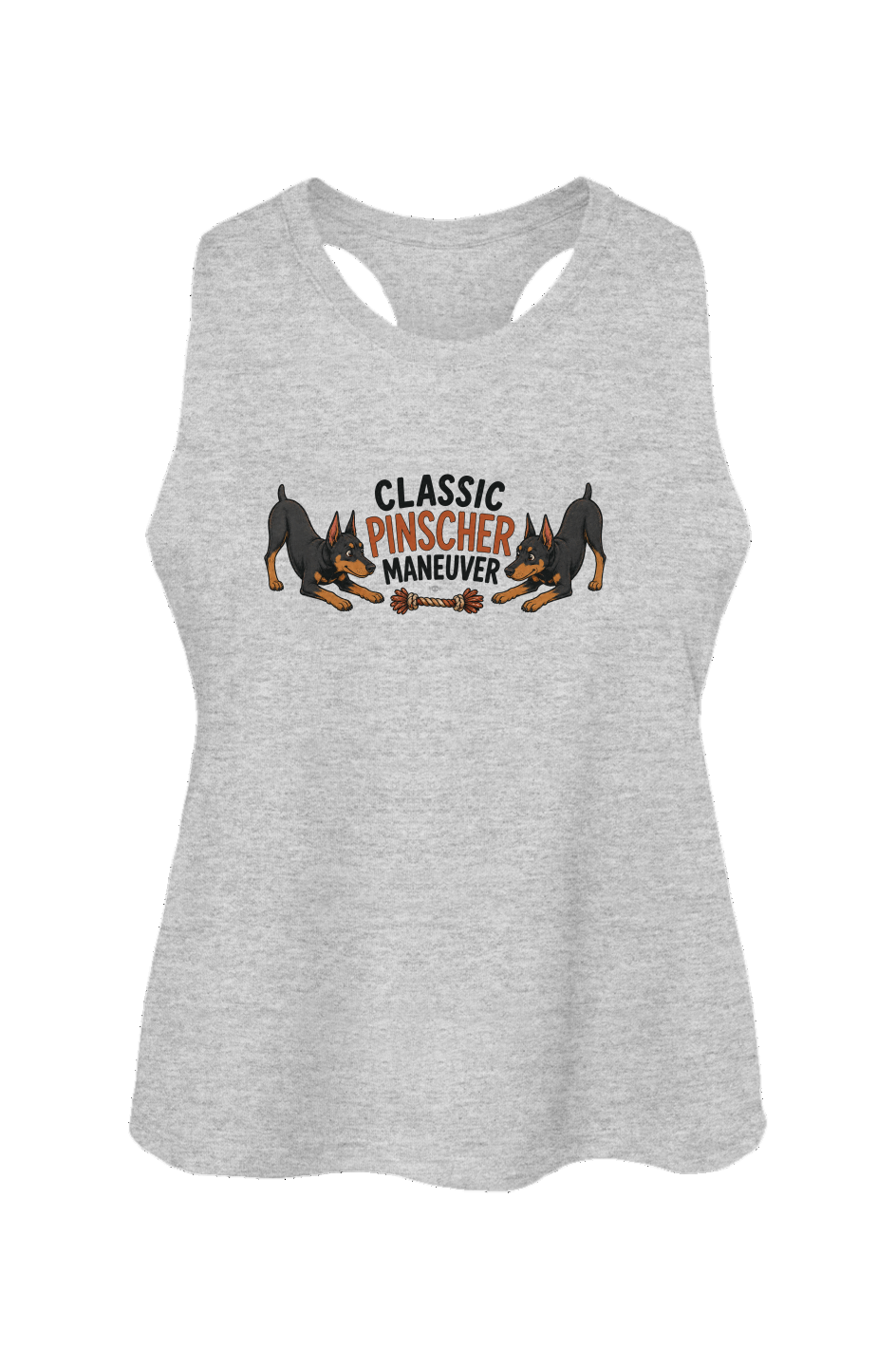 Classic Pinscher Maneuver - Crop Tank