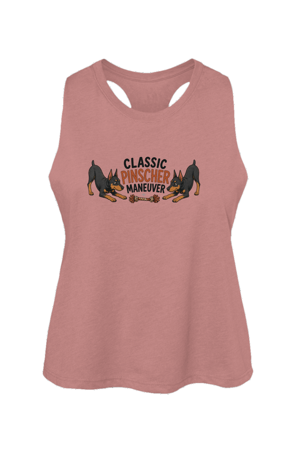 Classic Pinscher Maneuver - Crop Tank