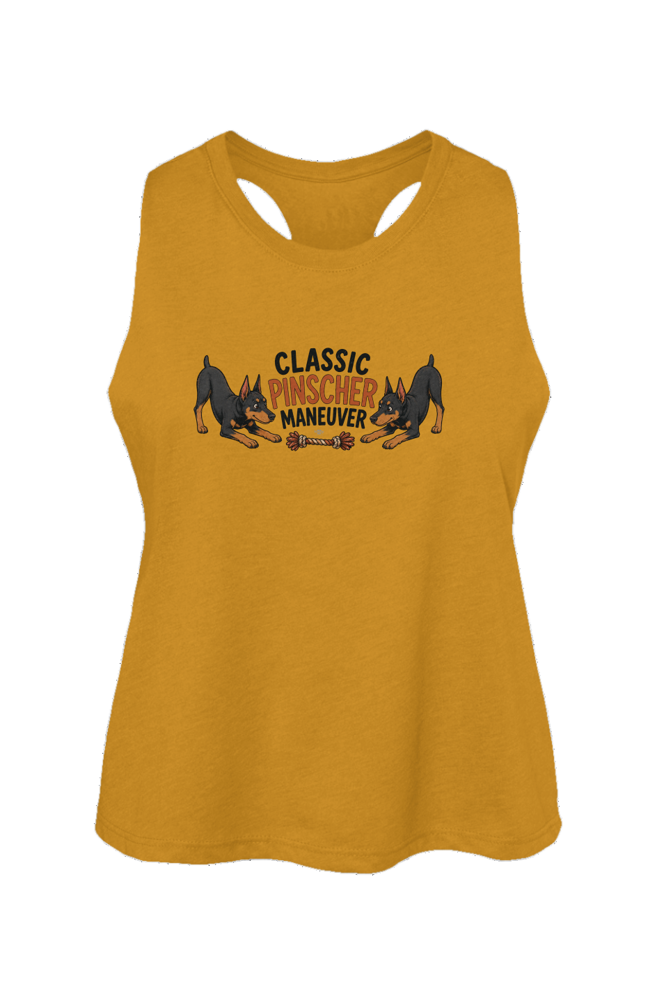 Classic Pinscher Maneuver - Crop Tank