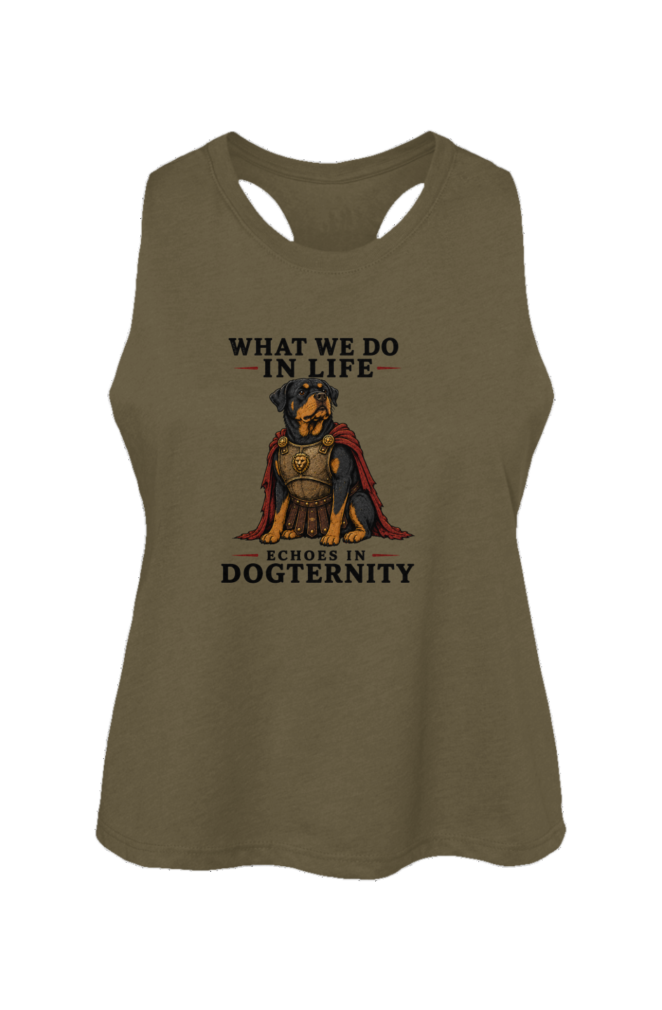Echoes in Dogternity - Crop Tank