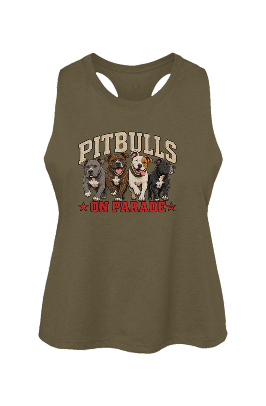 Pitbulls on Parade Crop Tank