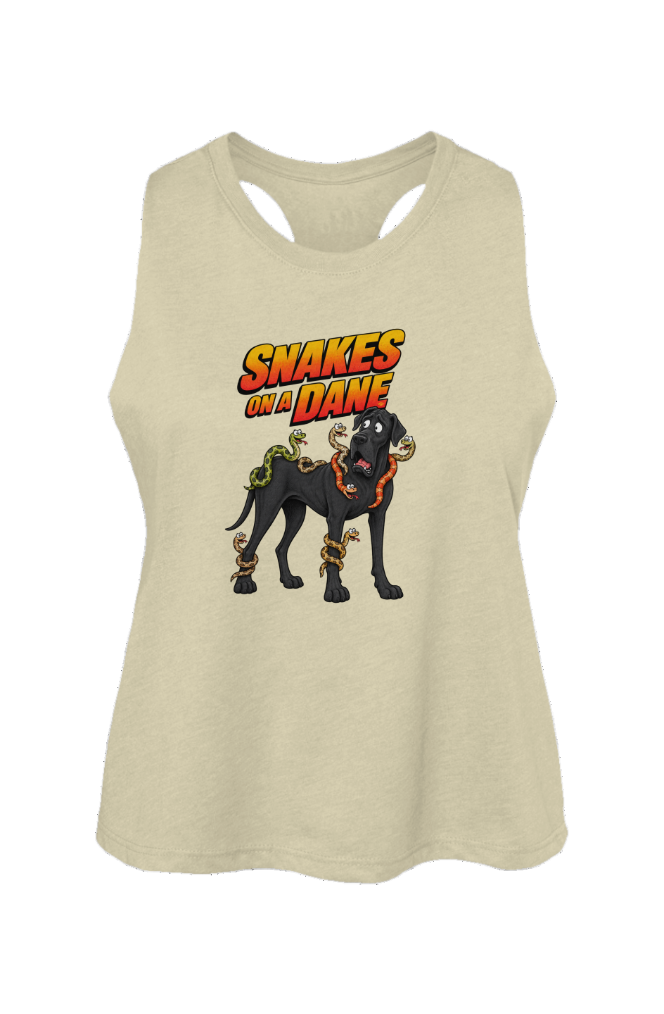 Snakes on a Dane - Crop Tank