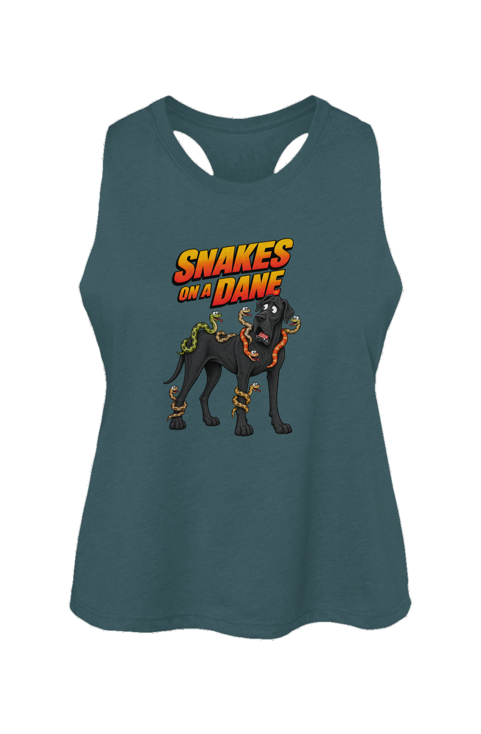 Snakes on a Dane - Crop Tank