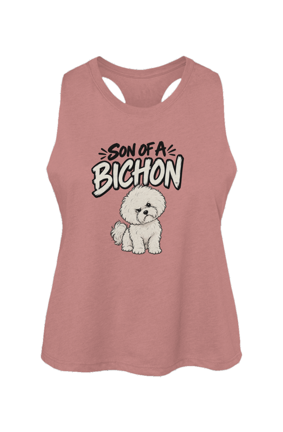 Son of a Bichon - Crop Tank