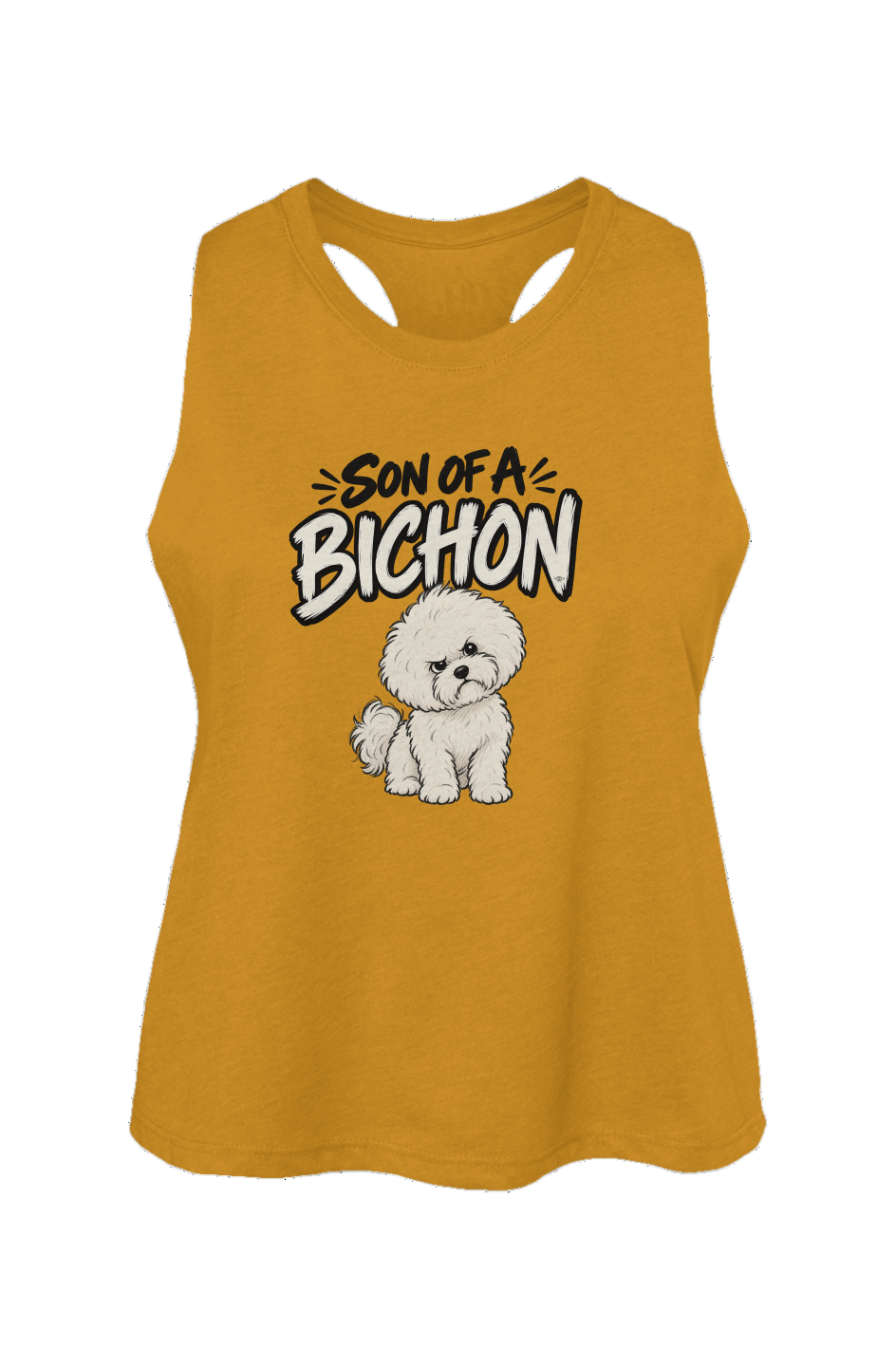 Son of a Bichon - Crop Tank