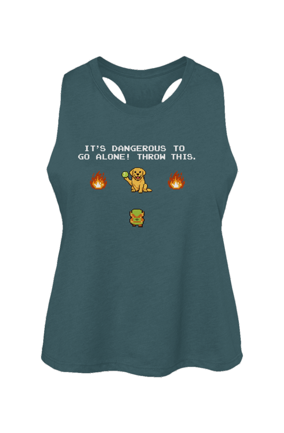 The Legend of Fetch Crop Tank