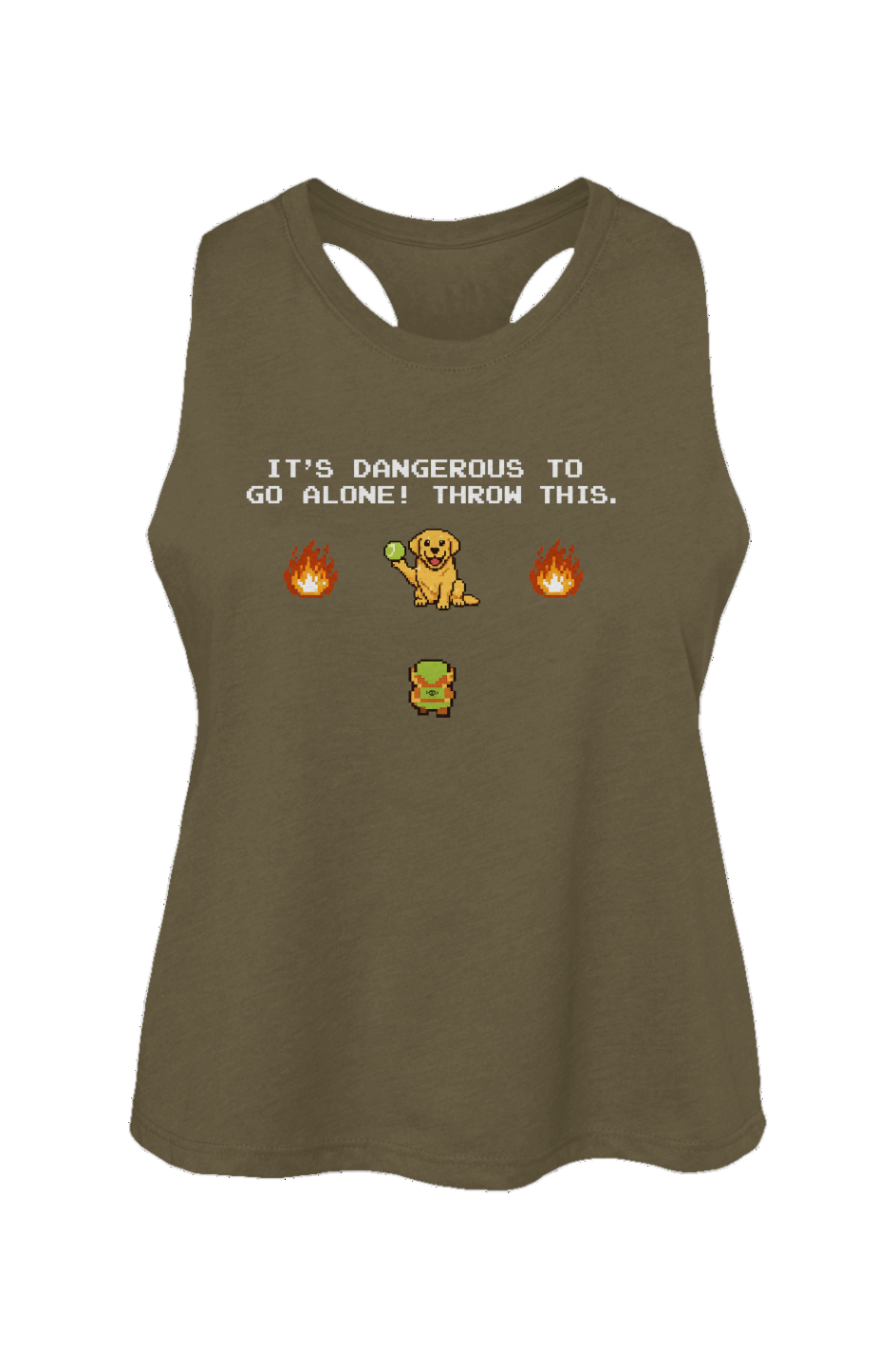 The Legend of Fetch Crop Tank