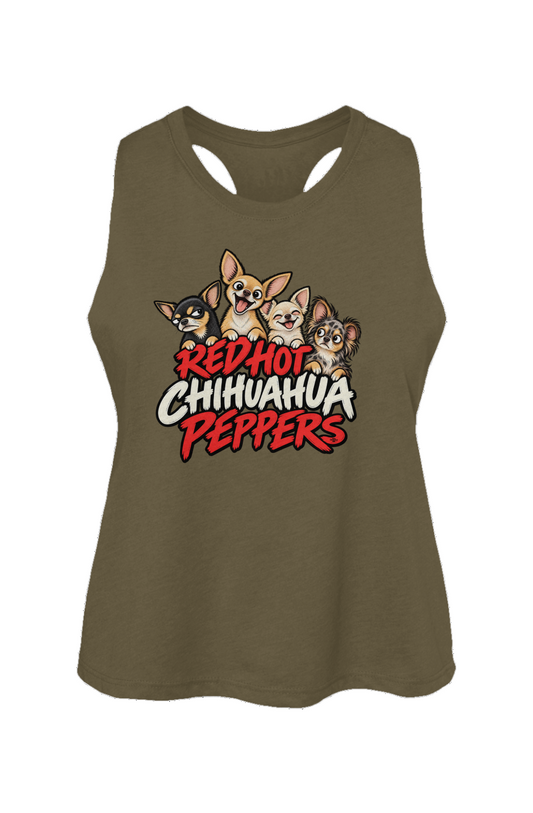 Red Hot Chihuahua Peppers Crop Tank