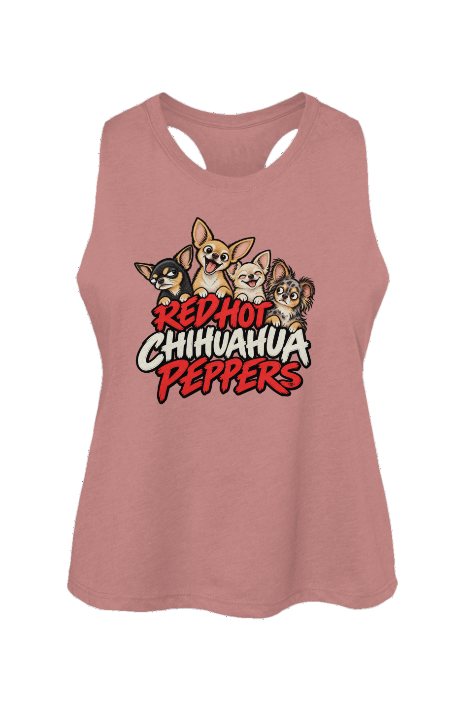 Red Hot Chihuahua Peppers - Crop Tank