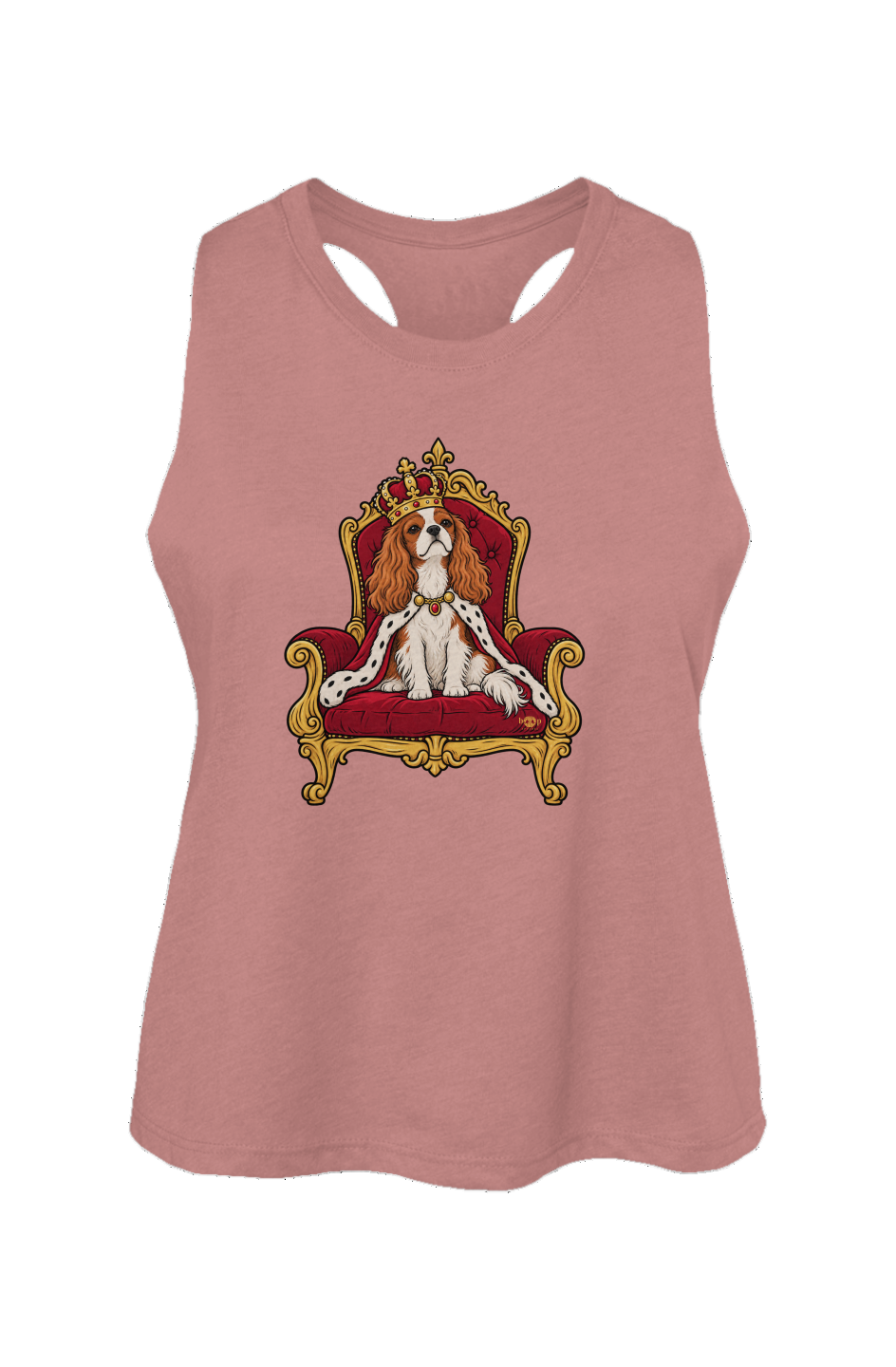 King Charles of the Cavaliers Crop Tank