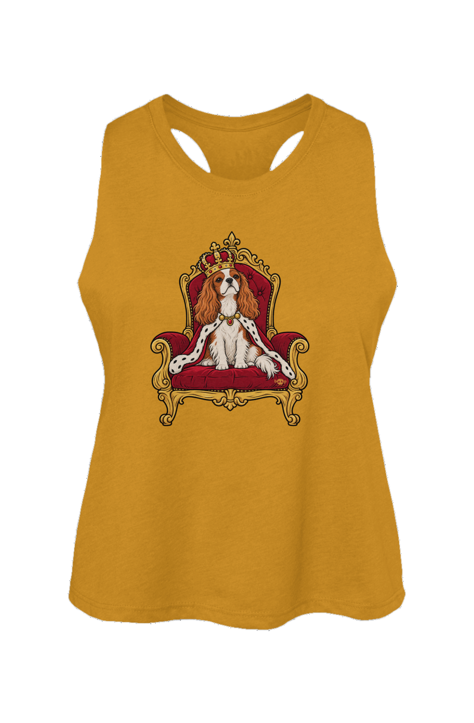 King Charles of the Cavaliers Crop Tank