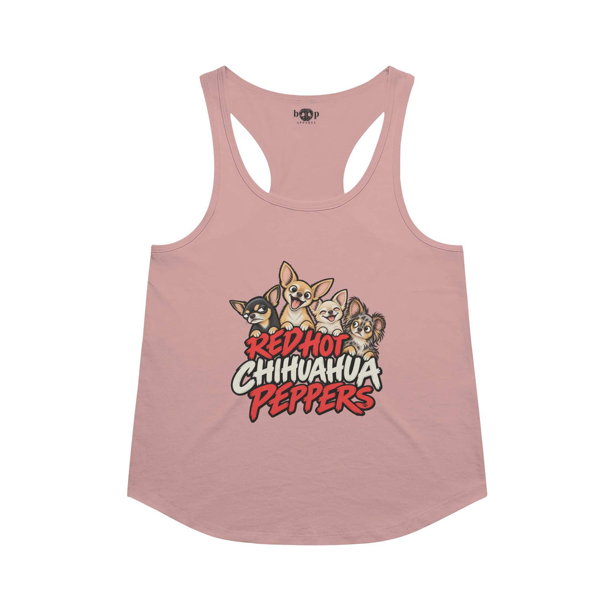 Red Hot Chihuahua Peppers Racerback Tank