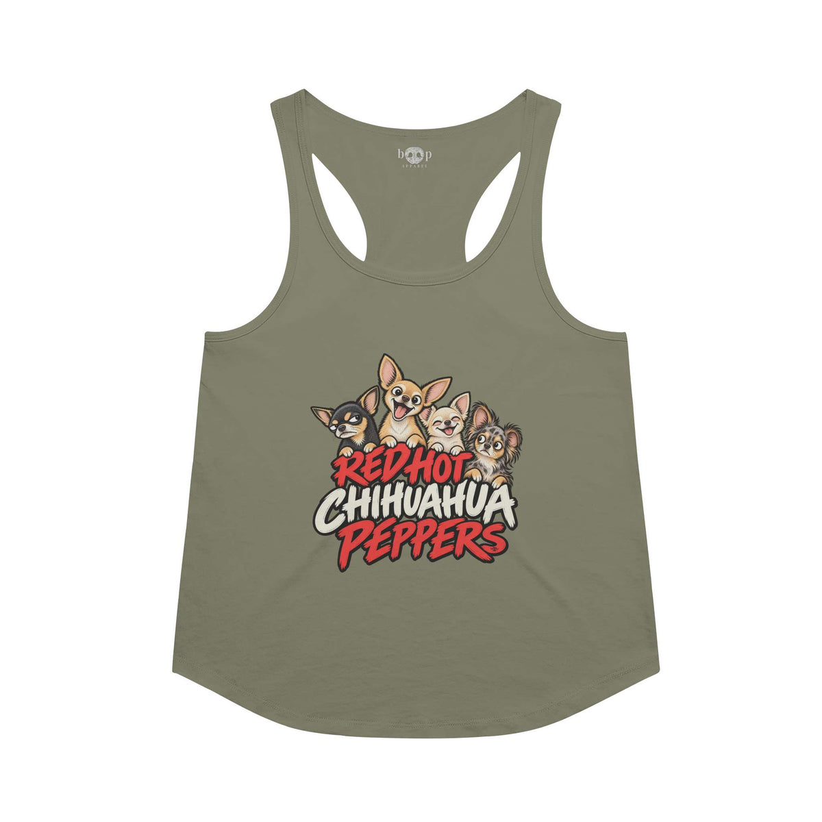 Red Hot Chihuahua Peppers - Racerback Tank